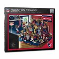 Youthefan 18 x 24 in. NFL Houston Texans Purebred Fans Puzzle, Multi Color - A Real Nailbiter - 500 Piece 2502038